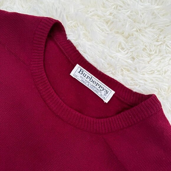 Burberrys Vintage Wool Unisex Sweater - Picture 6 of 9
